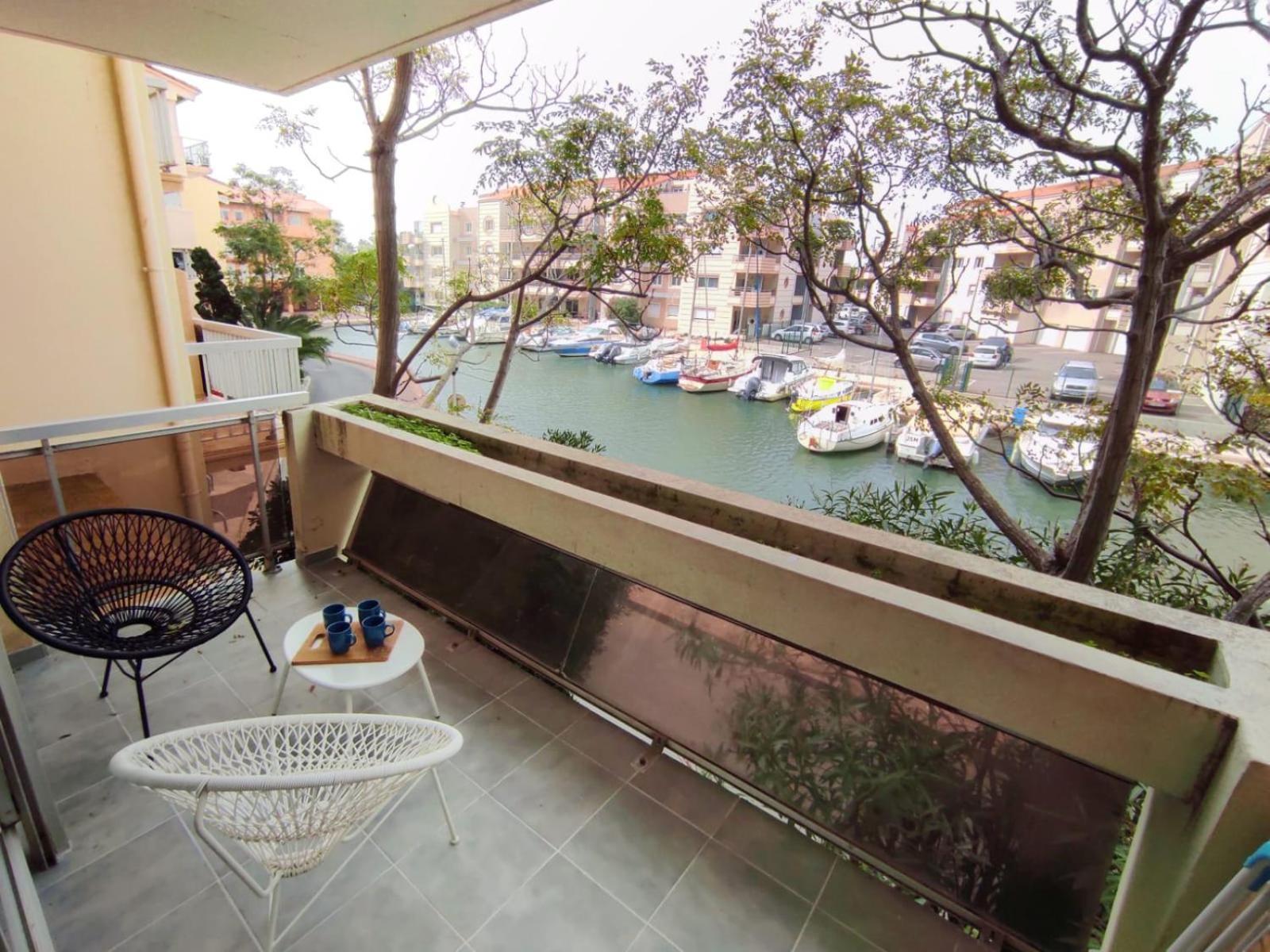 카네트 Superbe T2 Au Calme Avec Balcon Sur La Marina - 10 아파트 객실 사진