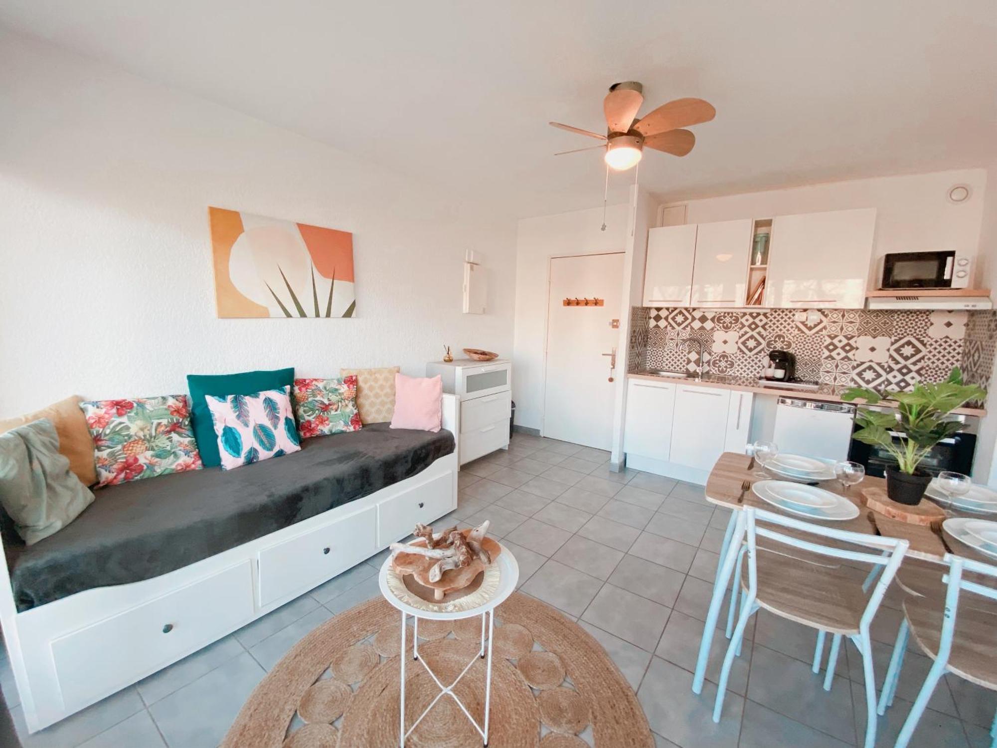 카네트 Superbe T2 Au Calme Avec Balcon Sur La Marina - 10 아파트 외부 사진